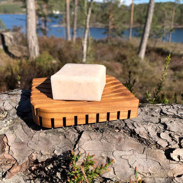 Såpeskål av tre - Bladform