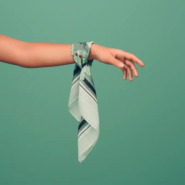 Lite skjerf «Sister» økologisk bomull