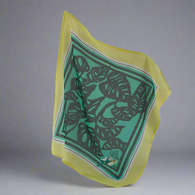 Lite skjerf "Fast On You" økologisk bomull