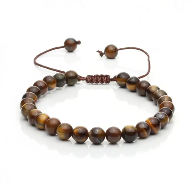 Tigerøye stein armbånd